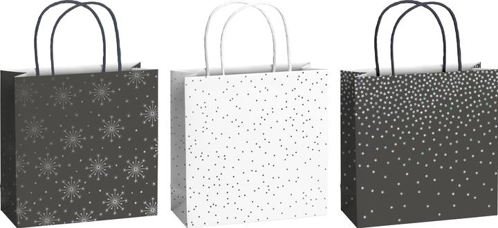 Noir, Blanc, Gris foncé, Argent brillant
