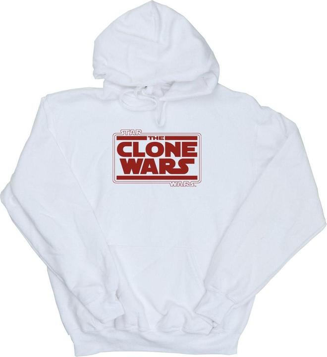 Produktbild Star Wars Clone Wars Logo Kapuzenpullover (L)