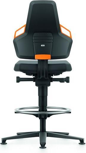 Produktbild Bimos Arbeitsdrehstuhl, Supertec, mit Gleiter und Fussring, hoch