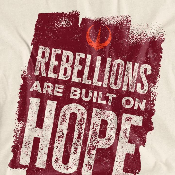 Image du produit Star Wars - T-shirt REBELLIONS ARE BUILT ON HOPE - Adulte (XL)