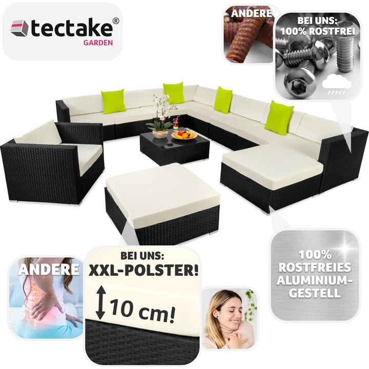 Immagine prodotto tectake set in rattan Las Vegas