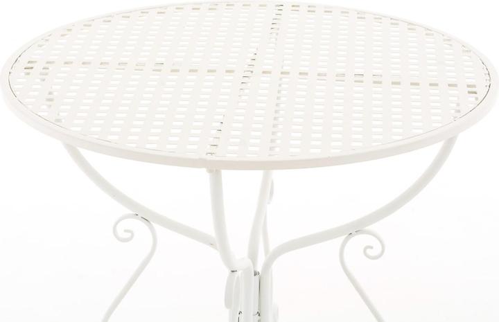 Immagine prodotto Swisshandel24 Tavolo Amanda, bianco (70 cm)
