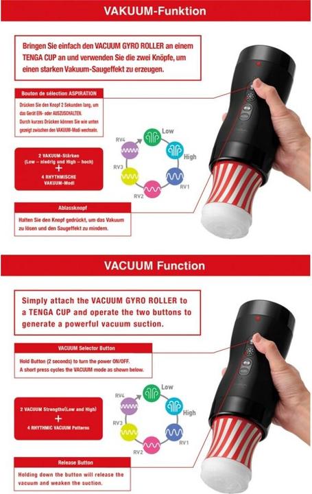 Image du produit Tenga Gyroscope à vide