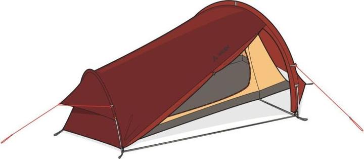Produktbild Vaude Arco 1 (Tunnelzelt, 2.48 kg, 2 Personen)