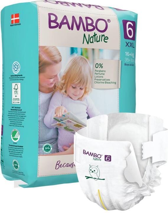 Produktbild Bambo Biowindeln (Gr. 6, Tragepack, 20 Stück)