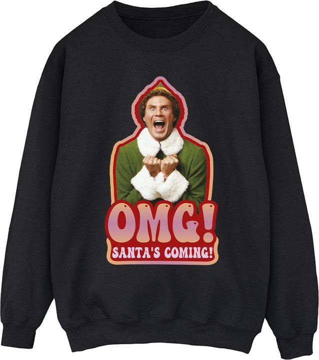 Produktbild Elf Santa's Coming Sweatshirt (4XL)