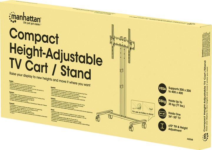 Actual product image Manhattan TV-Ständer auf Rollen (Universal, 55", 35 kg)
