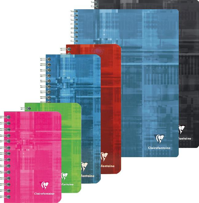Actual product image Clairefontaine Spiral magazine (A4, Checked, Hardcover)