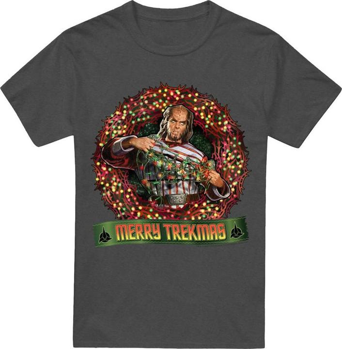 Merry Trekmas TShirt weihnachtliches Design (L)