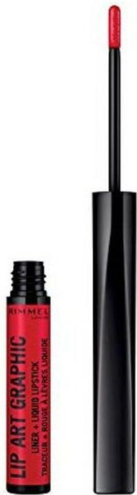 Image du produit Rimmel London Lip Art Graphic liner&liquid lipstick #810-be free (810)