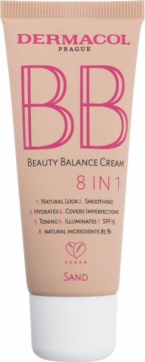 Actual product image Dermacol BB Beauty Balance Cream 8 IN 1 (Sand)