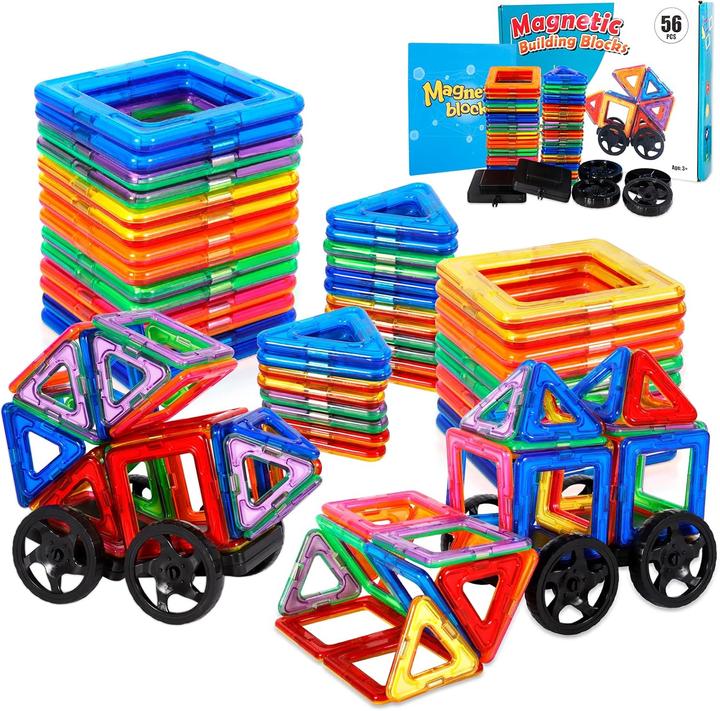 Actual product image Aouvt Magnetic building block set