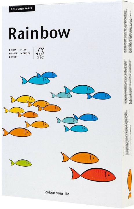 Image du produit Rainbow Papier à copier de couleur A4 (160 g/m², 250 x, A4)