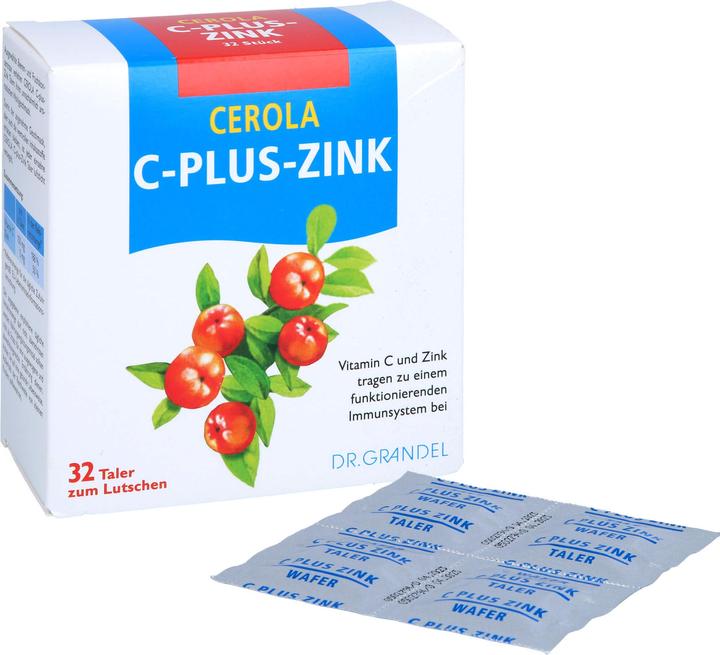 Immagine prodotto Dr Grandel CEROLA C-Plus Zinc Thaler, 32 compresse (32 Pezzo/i, Pillole)