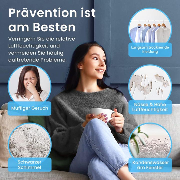 Produktbild Breeze Luftentfeuchter (15 m², 12 l/24h)