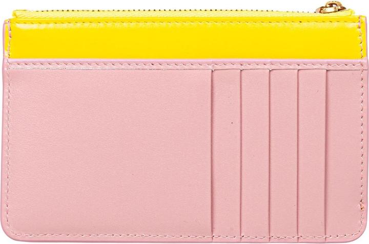 Produktbild Dolce & Gabbana leather card holder color yellow and pink