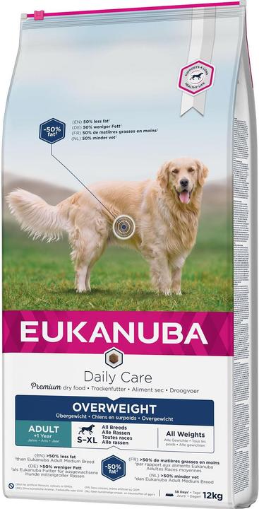 Image du produit Eukanuba Overweight Sterilized 12kg (Adulte, 1 pcs, 12000 g)