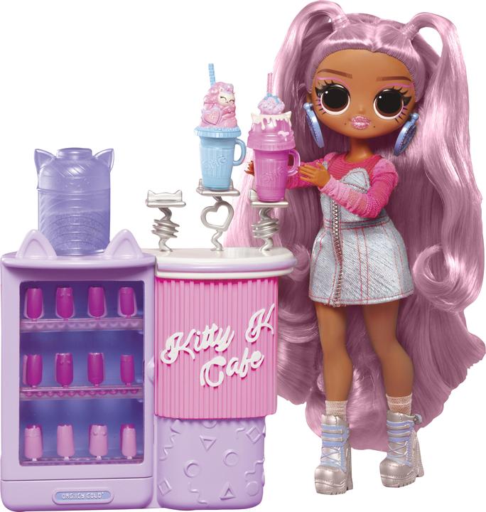 Actual product image MGA OMG Sweet Nails™ - Kitty K Café