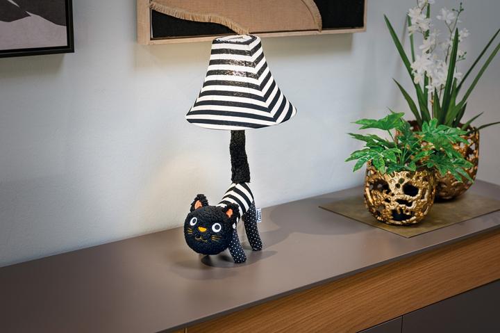 Produktbild Happy Lamps Baby Luna die Babykatze, LED Tischleuchte, handgefertigt (450 lm)
