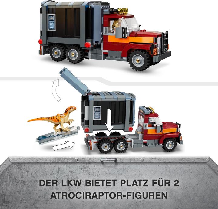 Actual product image LEGO T. Rex & Atrociraptor: Dinosaur Outbreak (76948, LEGO Jurassic World)