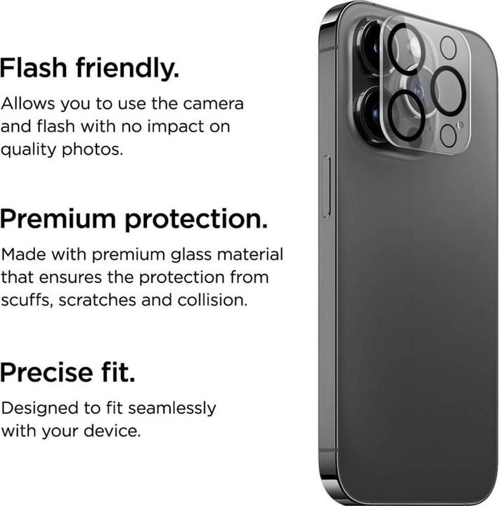 Produktbild Eiger Mountain Glass Lens (1 Stück, Apple iPhone 16 Pro Max, Apple iPhone 16 Pro)