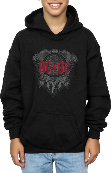 AC/DC Black Ice With Red Kapuzenpullover Jungen