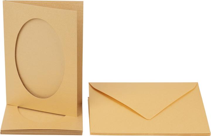 Actual product image Folia Passepartouts oval punching 220g/m² (5 pcs.)