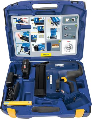 Immagine prodotto Rapid Chiodatrice a batteria BNX50 18V P4A in valigetta con batteria e caricabatteria inclusi