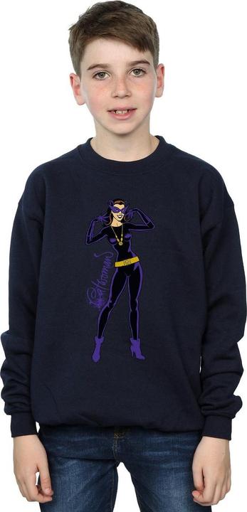 Immagine prodotto Catwoman Happy Pose Felpa Ragazzi (128)