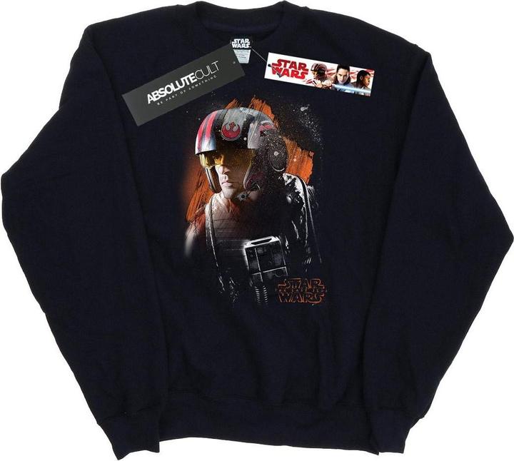 Star Wars The Last Jedi Poe Dameron Brushed Sweatshirt (XL)