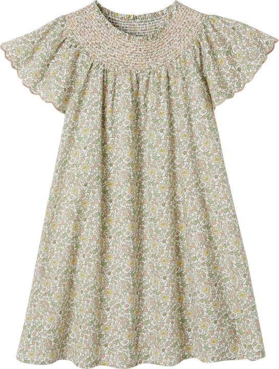 Actual product image Vertbaudet Festive girls' dress with butterfly sleeves (146)