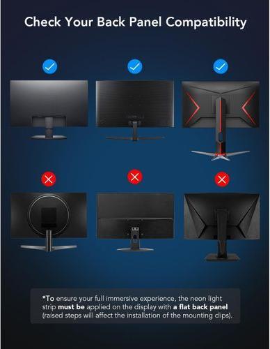 Image du produit Govee DreamView G1 Pro Lumière de jeu, RGBIC, WiFi (300 lm)
