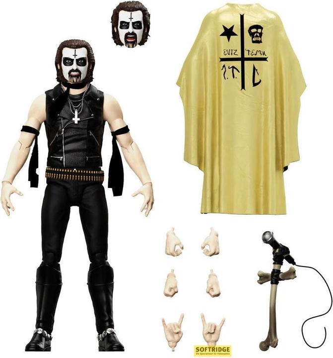 Actual product image Super7 Mercyful Fate figurine Ultimates King Diamond (First Appearance) 18 cm