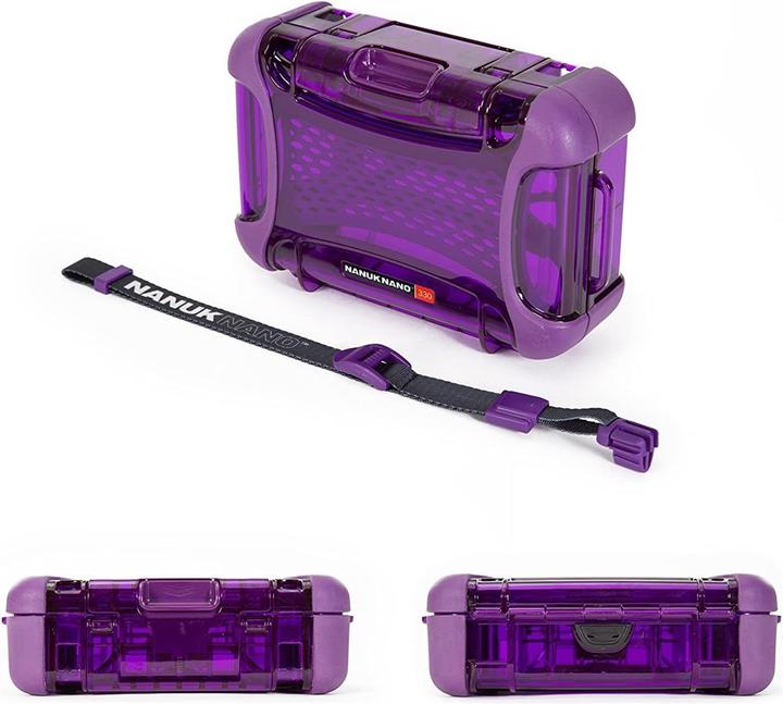 Actual product image Nanuk Protective cover Nano 330 - purple (Camera shoulder bag, 4.04 l)