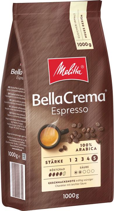 Immagine prodotto Melitta Bella Crema Espresso (1000 g, Arrosto scuro)