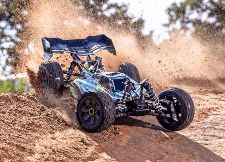 Produktbild Traxxas JATO 4x4 BL2S Brushless grün 1/8 RTR, HD-Teile, ohne Akku/Lader (RTR Ready-to-Run)