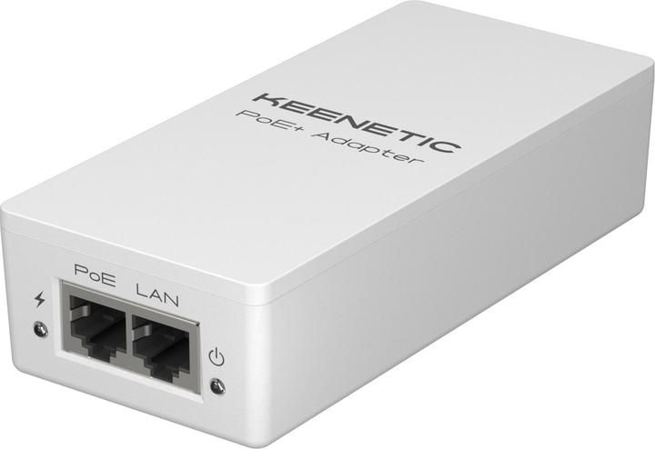 Image du produit Keenetic Adaptateur PoE+ KN-4510-01-UE Injecteur PoE (802,3at (PoE+), 30 W)