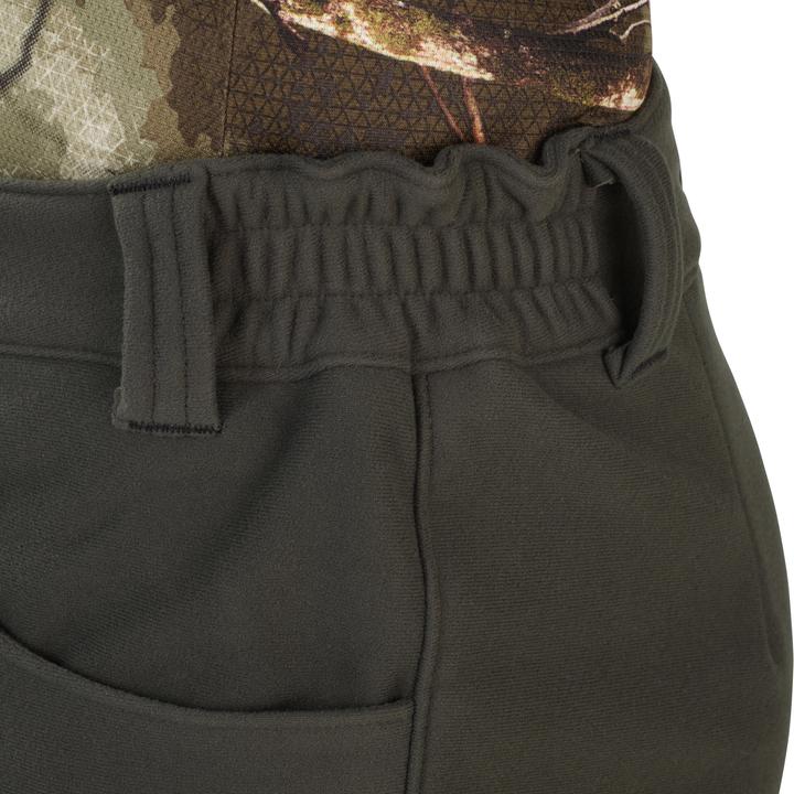 Immagine prodotto Solognac Pantaloni da caccia in pile caldi a basso rumore verde 100 (M)