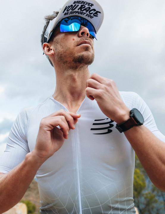 Actual product image Compressport Tri Postural Aero SS Top M (M)