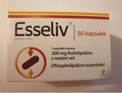 Konjac Sponge Esseliv Dietary Supplement Supporting The Liver 50 Capsules (50 ml)