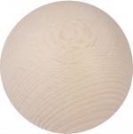 Actual product image Rayher Raw wood balls, undrilled, 60mm ø