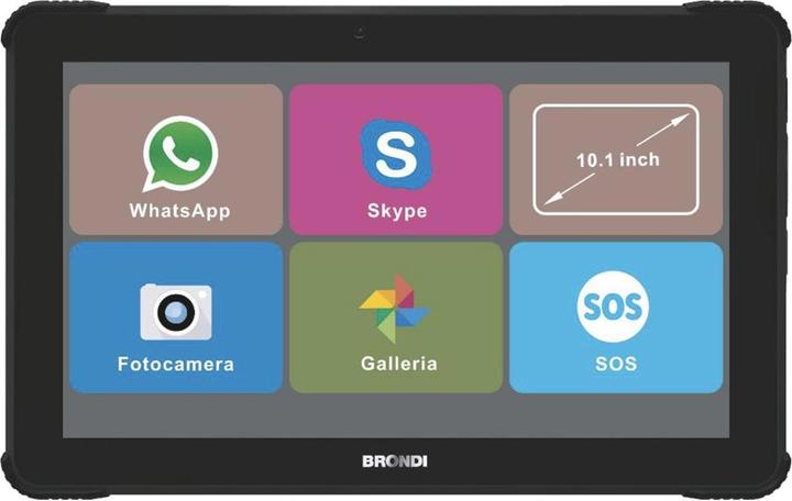 Actual product image Brondi Amico Tablet (3G, 10.10", 8 GB, Black)