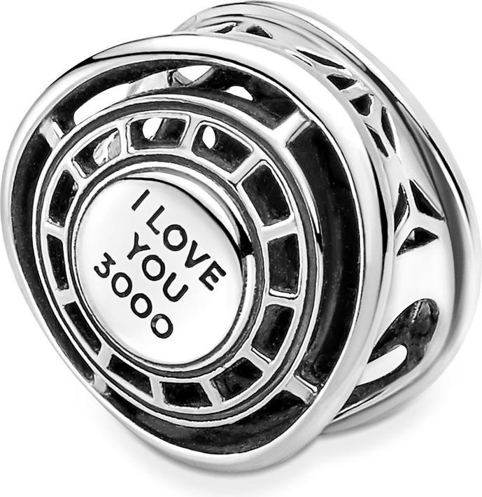 Image du produit Pandora Marvel The Avengers Iron Man Arc Reactor (Émail, Argent 925)