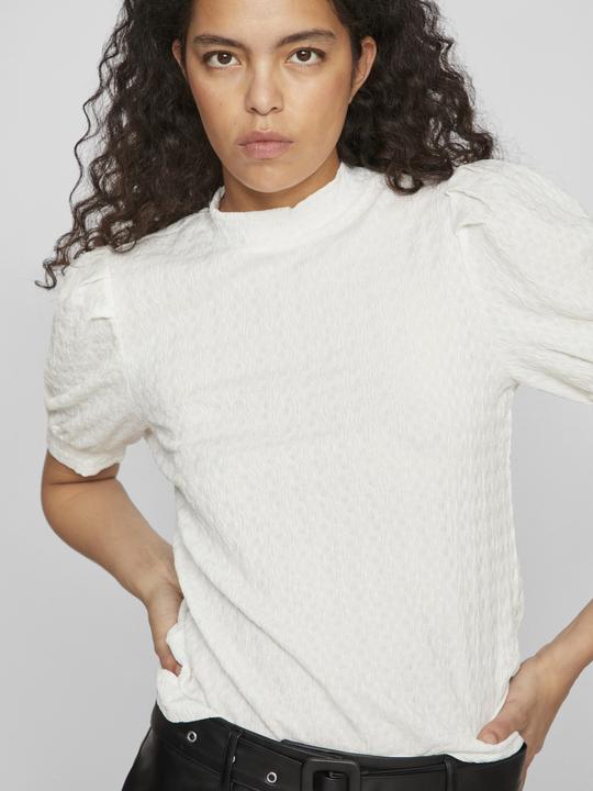 Actual product image Vila High neck top with short sleeves (L)