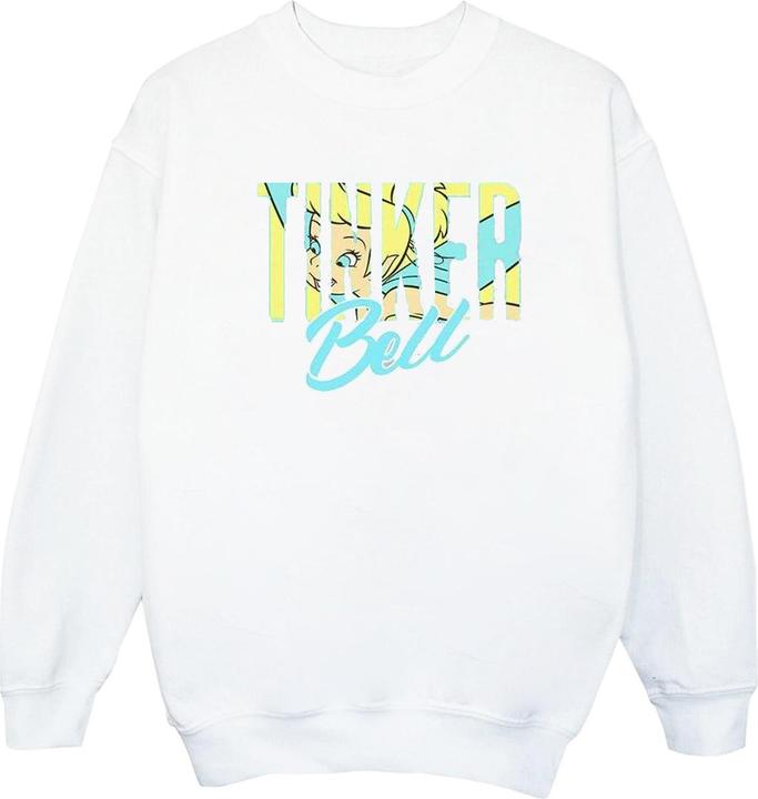 Produktbild Disney Tinker Bell Wording Infill Sweatshirt Mädchen (140, 146)