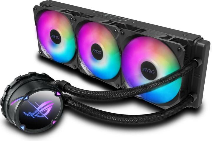 Actual product image ASUS CPC ACC ROG STRIX LC II 360 ARGB (AM5)
