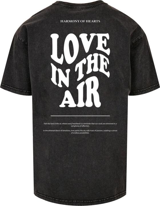 Produktbild Merchcode Love In The Air Acid Washed Heavy Oversize Tee - 136177 (XL)