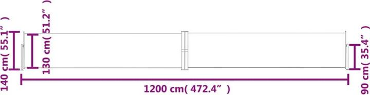 Image du produit VidaXL Khrstina (12 m)