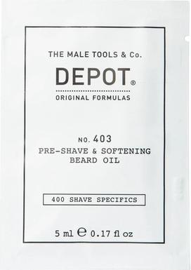 Depot 400 Shave Specifics No 403 Sweet Almond Softening Pre-Shaving Oil - 5 Ml (5 ml)