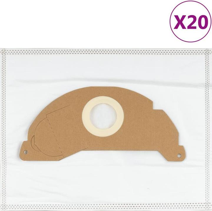 Produktbild VidaXL Staubsaugerbeutel für Karcher A2004 20 Stk. (20 x)